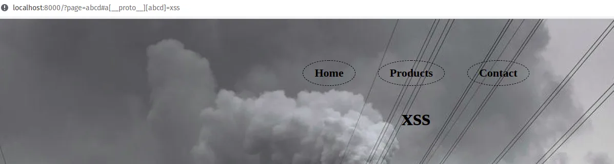 Confirming prototype pollution via the hash