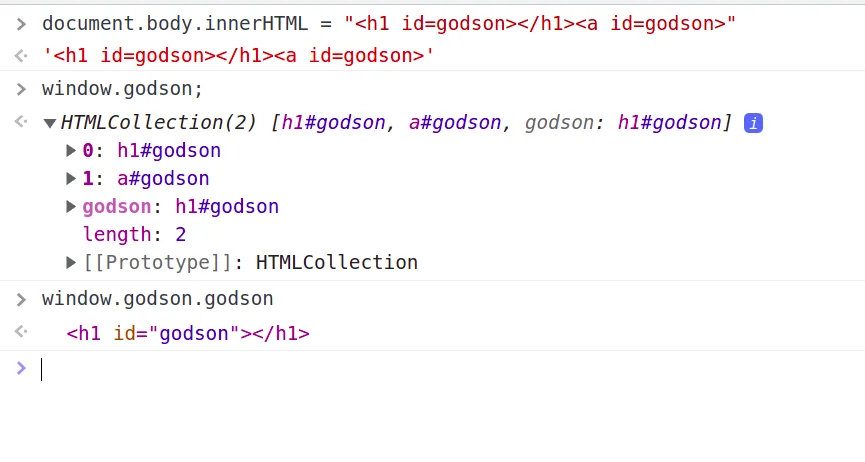 Two elements sharing an id creating an HTMLCollection