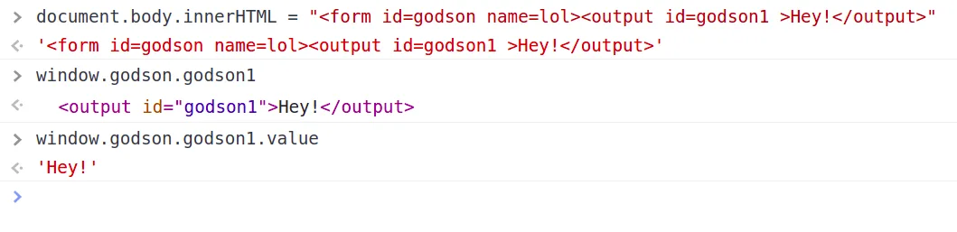 Nested form-based clobbering
