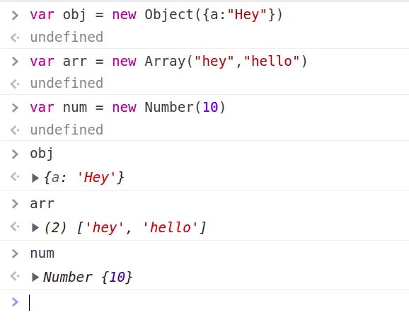 Object, Number, Array all having toString on their prototypes